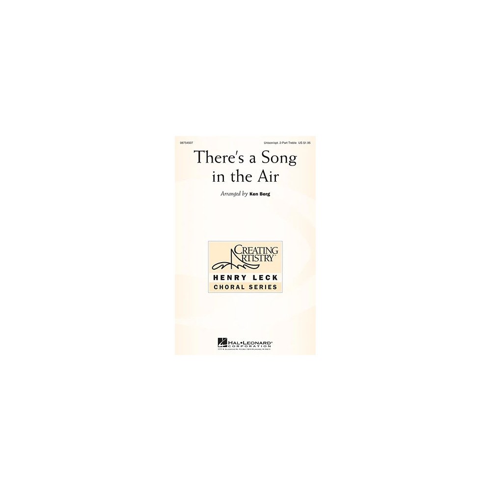 There's A Song In The Air