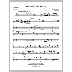 The Sound Of Silence (arr. Mark Hayes) - Flute 1 & 2