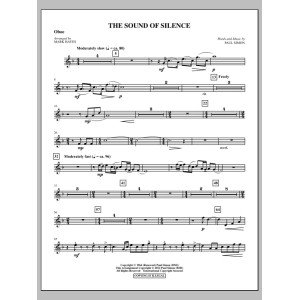 The Sound Of Silence (arr. Mark Hayes) - Oboe