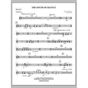 The Sound Of Silence (arr. Mark Hayes) - F Horn