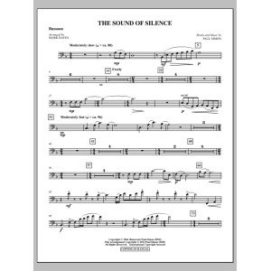 The Sound Of Silence (arr. Mark Hayes) - Bassoon