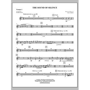The Sound Of Silence (arr. Mark Hayes) - Trumpet 1