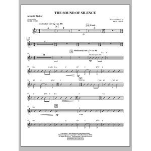 The Sound Of Silence (arr. Mark Hayes) - Akustische Gitarre