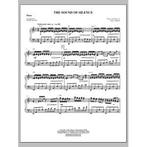 The Sound Of Silence (arr. Mark Hayes) - Piano