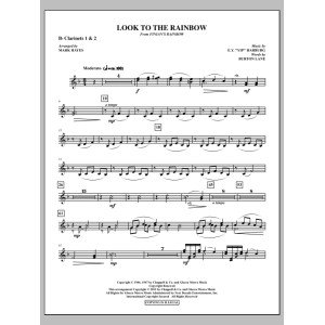 Look To The Rainbow - Bb Clarinet 1,2