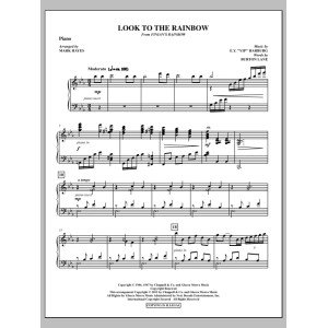 Look To The Rainbow - Piano