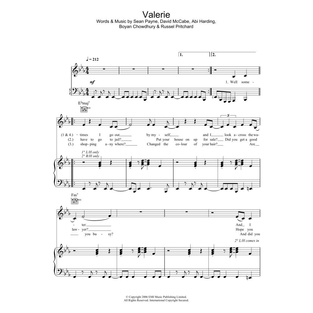 Valerie (feat. Amy Winehouse)