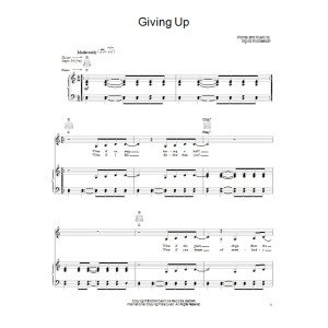 Giving Up