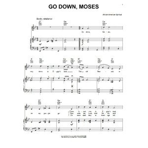 Go Down Moses