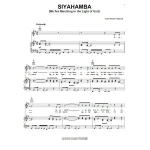 Siyahamba (We Are Marching In The Light Of God)