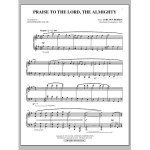 Praise To The Lord, The Almighty