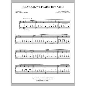 Holy God, We Praise Thy Name