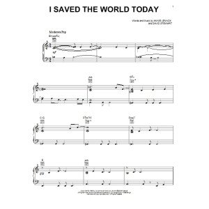 I Saved The World Today