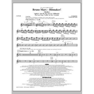 Bruno Mars: Hitmaker! (Medley) - Guitar