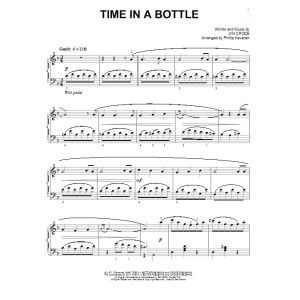 Time In A Bottle (arr. Phillip Keveren)