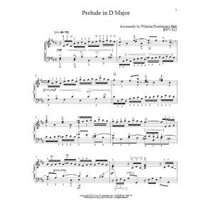 Prelude In D Major, BMV 925