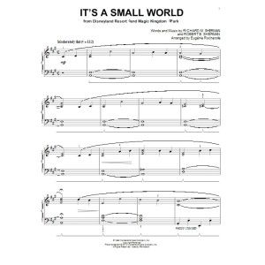 It's A Small World (arr. Eugenie Rocherolle)