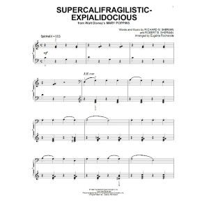 Supercalifragilisticexpialidocious (from Mary Poppins) (arr. Eugenie Rocherolle)