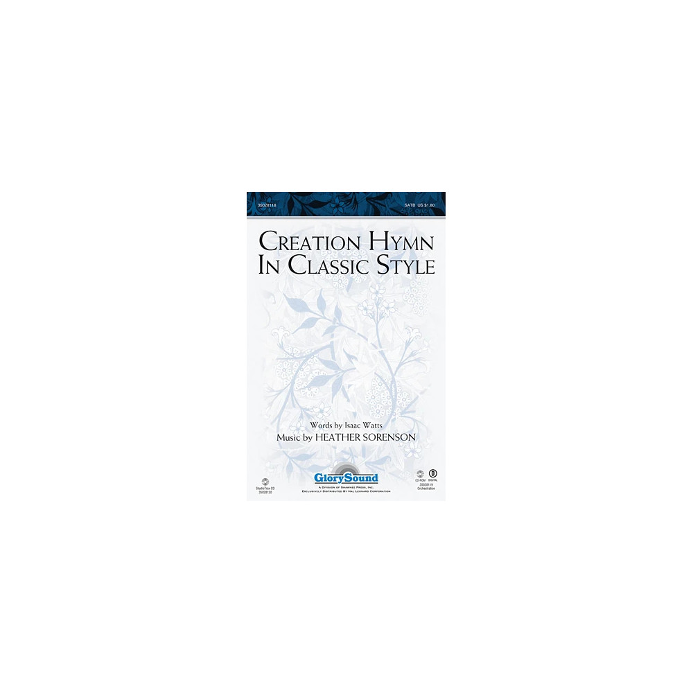 Creation Hymn In Classic Style - Double Bass