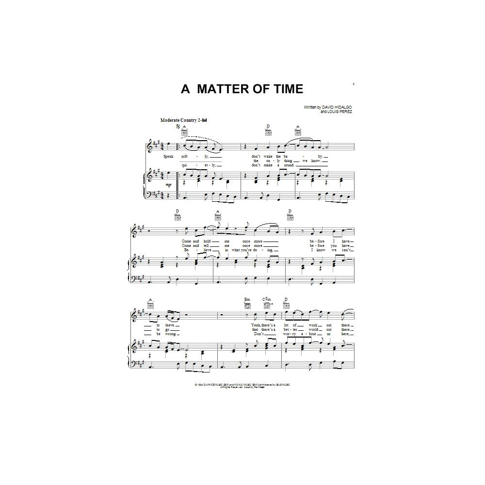 A Matter Of Time
