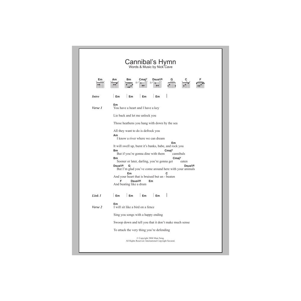 Cannibal's Hymn