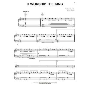 O Worship The King