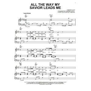 All The Way My Savior Leads Me