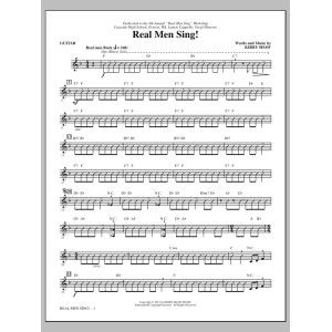 Real Men Sing! - Guitar