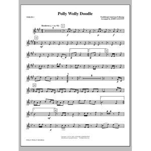 Polly Wolly Doodle - Violin 1
