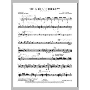The Blue And The Gray (Young Band Edition) - Percussion 1
