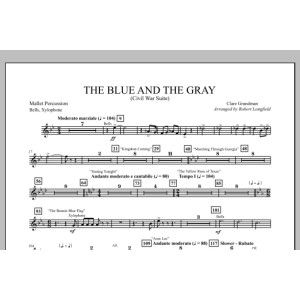 The Blue And The Gray (Young Band Edition) - Mallet Percussion