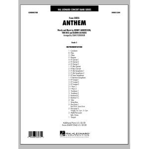 Anthem (aus Chess) - Partitur
