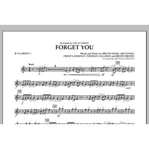 Forget You - Bb Clarinet 1