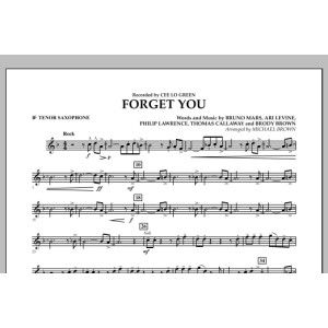 Forget You - Bb Tenor Saxophone