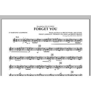 Forget You - Eb Baritone Saxophone