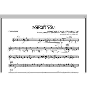 Forget You - Bb Trumpet 1