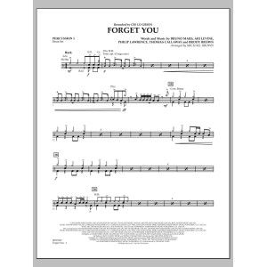 Forget You - Percussion 1