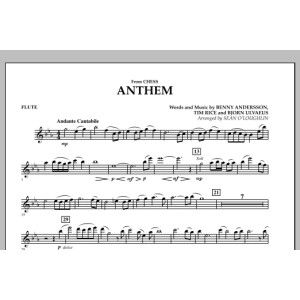 Anthem (from Chess) - Flute
