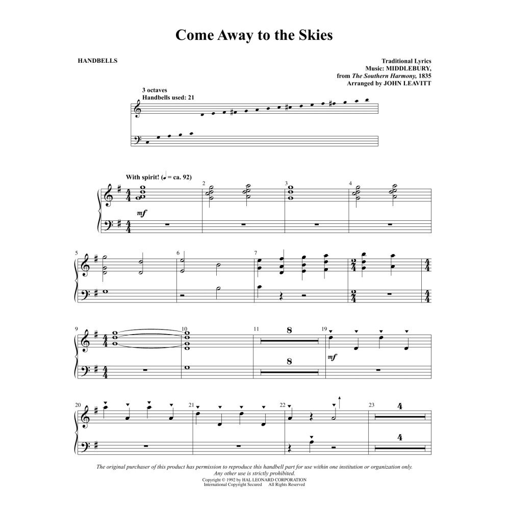 Come Away To The Skies