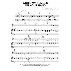 Write My Number On Your Hand