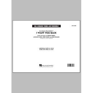 I Want You Back - Conductor Score (Full Score)