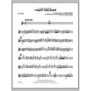 I Want You Back - Alto Sax 2