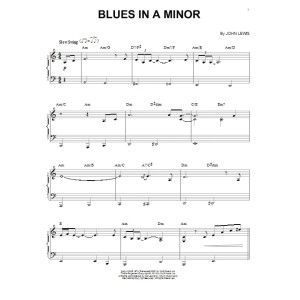 Blues In A Minor (arr. Brent Edstrom)