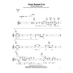 How Sweet It Is (To Be Loved By You)