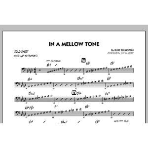 In A Mellow Tone - Bassschlüssel Solo-Blatt