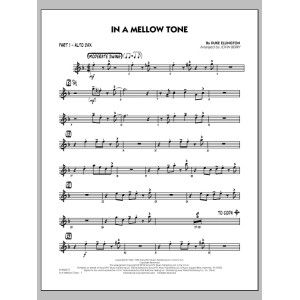 In A Mellow Tone - Part 1 - Eb Alto Sax