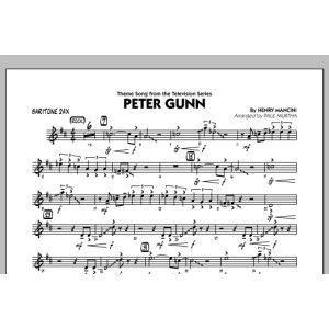Peter Gunn - Baritone Sax