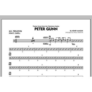 Peter Gunn - Aux Percussion