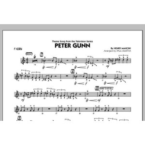 Peter Gunn - F Horn
