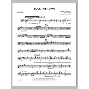Rock This Town - Alto Sax 1